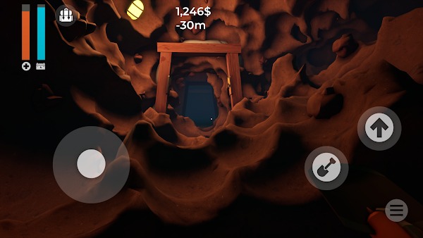 a game about digging a hole mobile