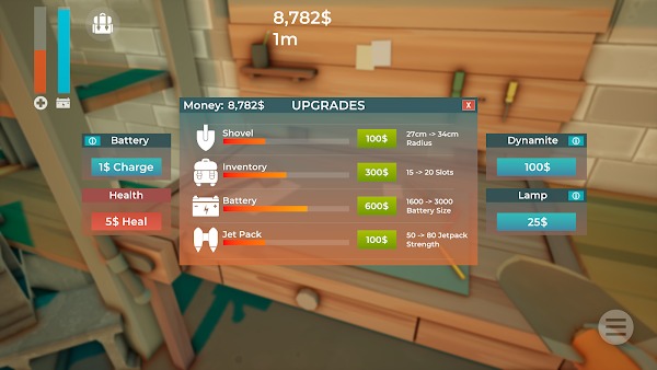 a game about digging a hole mod apk