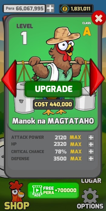 manok na pula mod apk